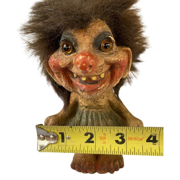 Vintage Norwegian Nyform Troll Doll Figurine Handmade in Norway - Picture 10 of 15